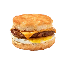 Sausage, Egg & Cheese Biscuit