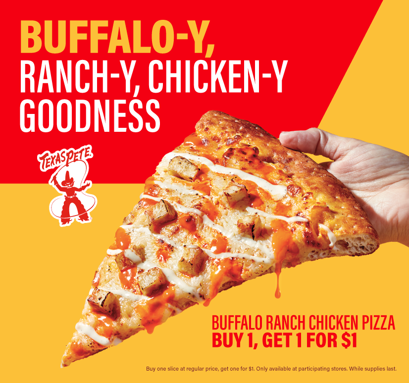 Buffalo Ranch Chicken Pizza